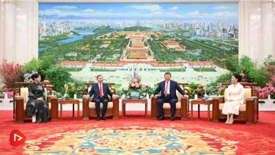 习近平夫妇同苏林夫妇亲切话别