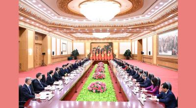 习近平同越共中央总书记、国家主席苏林举行会谈