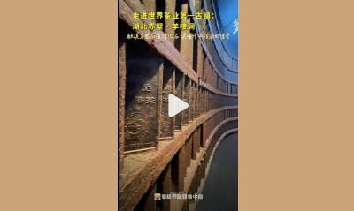 #2026视听湖北支点建设开新局# 百名记者走进世界茶业第一古镇：湖北赤壁・羊楼洞，触摸万里茶道活化石，读懂千年砖茶的传奇。