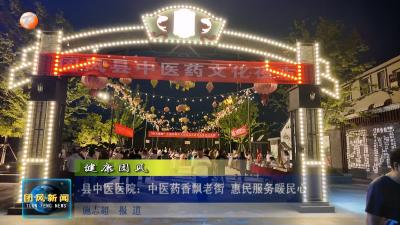 健康团风  县中医医院：中医药香飘老街 惠民服务暖民心
