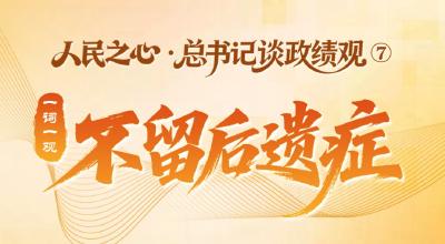 人民之心·总书记谈政绩观 ⑦丨一词一观：不留后遗症