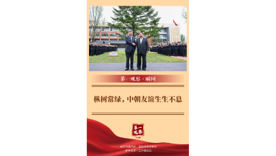 第一观察·瞬间｜枞树常绿，中朝友谊生生不息
