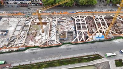 【重点项目一线行】长阳城市客厅项目全速推进
