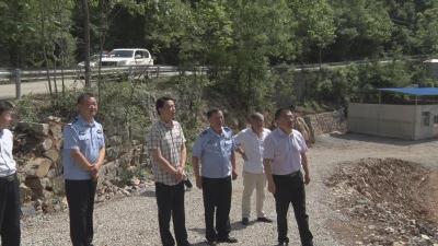 县领导调研薛坪镇产业扶贫