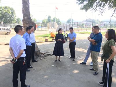 县领导检查城市黑臭水体问题