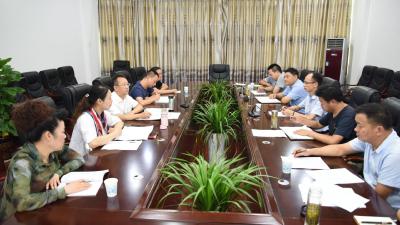 市委宣传部领导到我县调研县级融媒体中心和文化小康建设推进工作