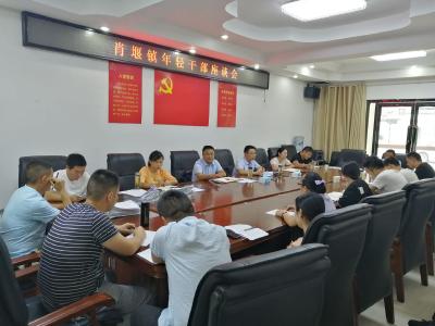 肖堰镇开展年轻干部座谈会