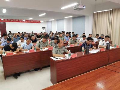 我县收听收看全省2019年度征兵工作电视电话会  