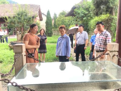 中国地名文化遗产保护促进会专家组到我县调研“千年古县”申报工作 