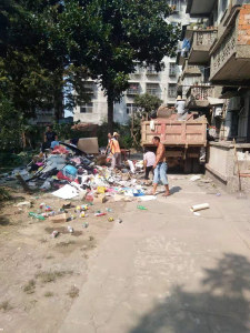 武安镇：清除存量垃圾   美化居住环境  