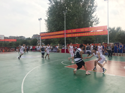 我县举办2019年“水镜广场杯”职工篮球联赛