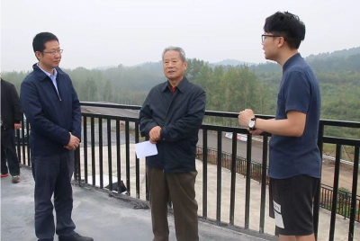 省关工委到我县调研经济社会发展工作