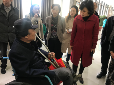 市残联领导到我县开展“不忘初心、牢记使命”主题教育调研