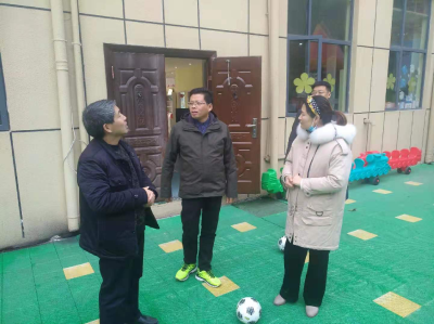县领导检查城区学校、幼儿园流感防控工作  