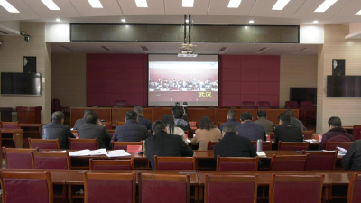 我县组织收看全省中央生态环境保护督察整改交账电视电话会暨全县环保督查反对意见整改销号督办会议  