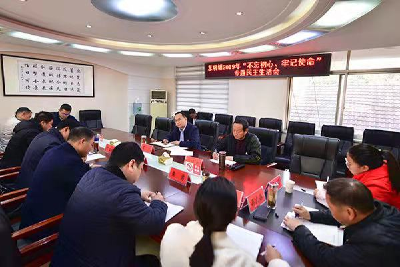 雷斌指导东巩镇党委专题民主生活会