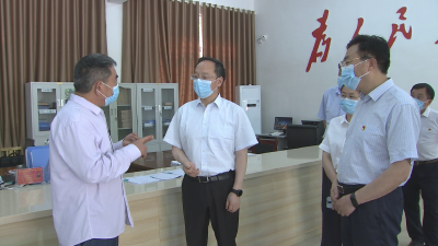 李乐成在南漳调研脱贫攻坚工作时强调 用好“针”本事  下足“绣花功”    
