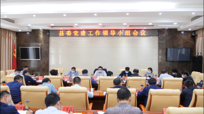 王鹏主持召开县委党建工作领导小组会议  