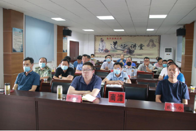 我县组织收看全省防汛抢险救援演练视频观摩会议
