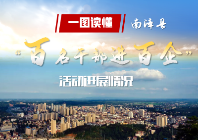 一图读懂丨南漳县“百名干部进百企”活动进展情况