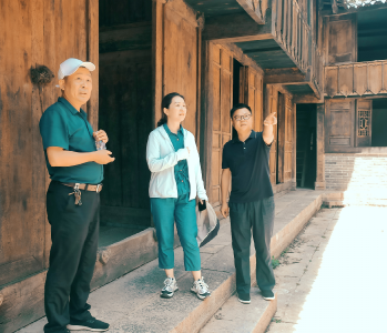 县领导调研乡村文旅资源利用和新时代文明实践工作