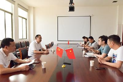雷斌调研包保项目生产建设情况  