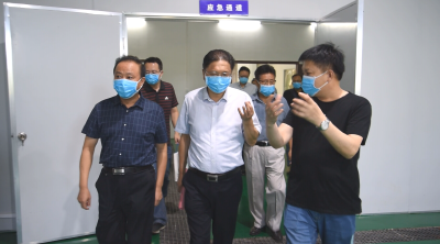 市领导到我县检查“外防输入”疫情防控工作