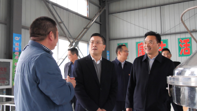 吕义斌到联系企业调研复工复产和经营情况