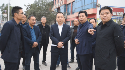 陈栋调研重点项目建设