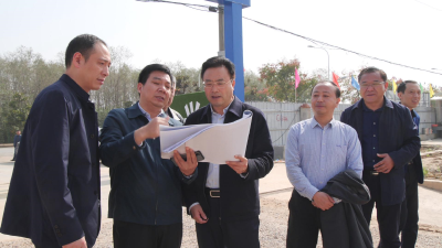 王鹏调研重点项目建设时强调：强化担当  狠抓落实    提高项目建设速度