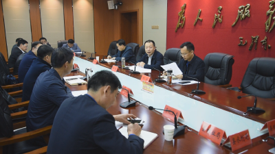 陈栋督办襄阳环境产业园一期项目建设工作