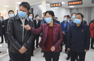 全市基层统战工作推进会观摩南漳基层统战工作示范点