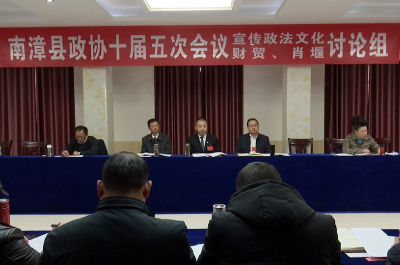 陈栋参加政协委员分组讨论