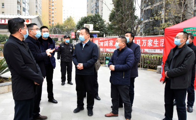 县领导检查我县新冠肺炎疫情防控工作