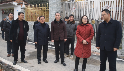 县领导督办全市美丽乡村建设拉练筹备工作