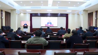 全省迎峰度冬能源保供暨能源领域安全生产电视电话会召开