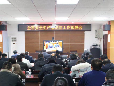全市安全生产暨消防工作视频会召开