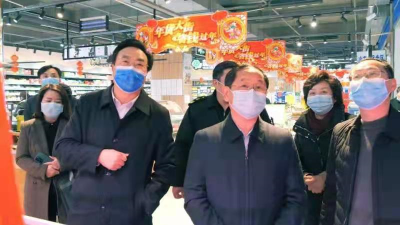 成佳刚到我县督导疫情防控工作