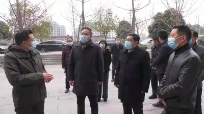 市领导到我县督导疫情防控工作