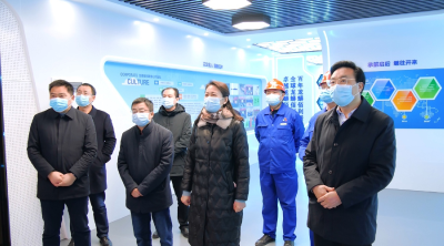市领导到我县调研指导重点产业发展