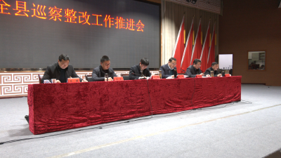 全县巡察整改工作推进会议召开