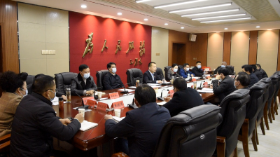 全县疫情防控工作视频会召开