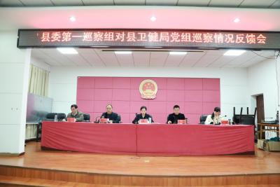 县委第十一轮巡察组向被巡察单位反馈问题