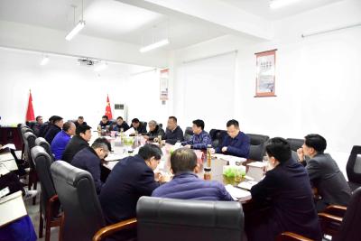 县领导到襄阳龙蟒钛业有限公司调研