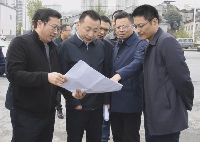 陈栋调研我县重点项目征迁工作
