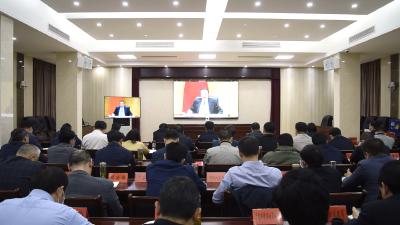 我县组织收听收看国务院第四次廉政工作会议