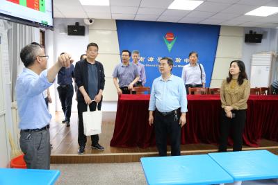 省教育厅检查我县高考考前准备工作