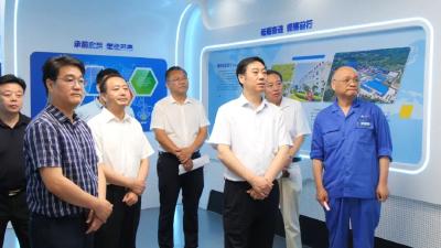 罗兴斌现场为重点工业企业纾困解难