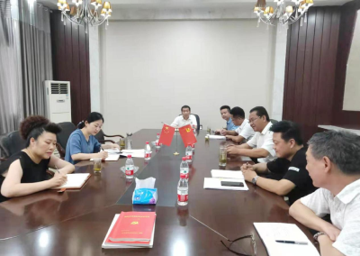 县领导调研基层换届及重点企业党建工作