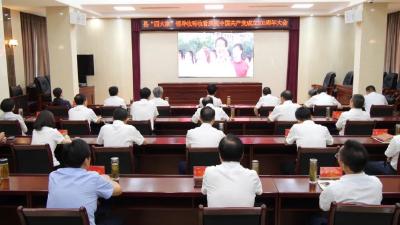 罗兴斌等县“四大家”领导集中收看庆祝中国共产党成立100周年大会